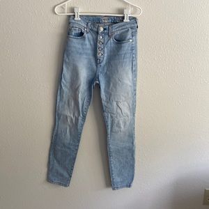 7 for all mankind high waist skinny Jean